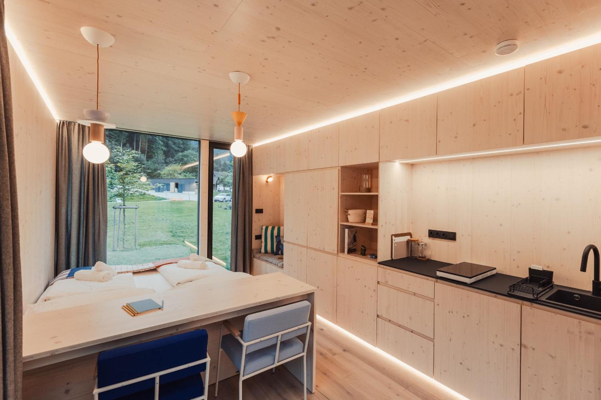 The Campus Alps - Tiny Homes Hieflau المظهر الخارجي الصورة